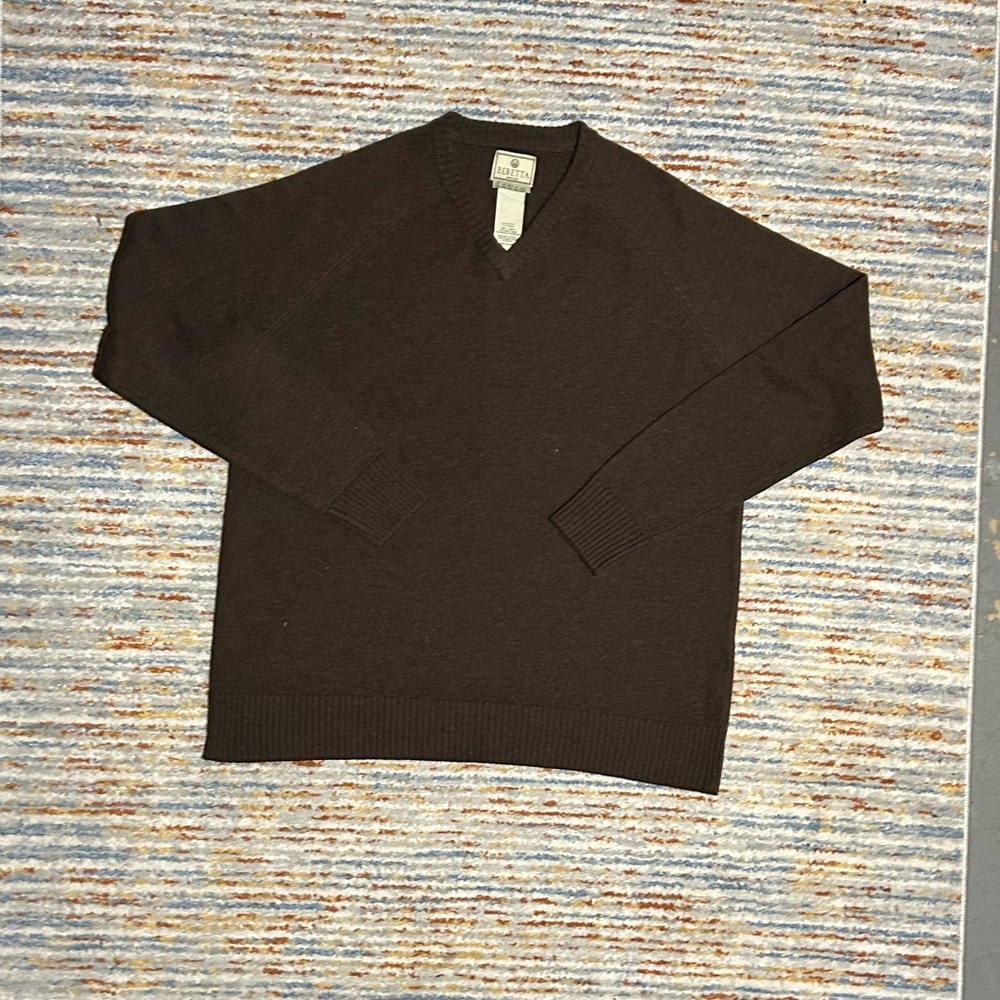 Berretta V-Neck Sweater Classic Knit